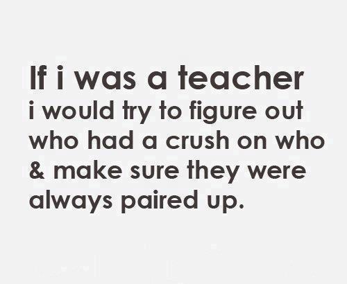 teacher, crush