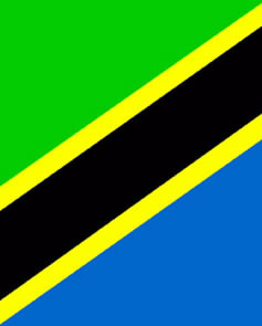 OUR NATIONAL FLAG TANZANIA PEACEFULLY COUNTRY