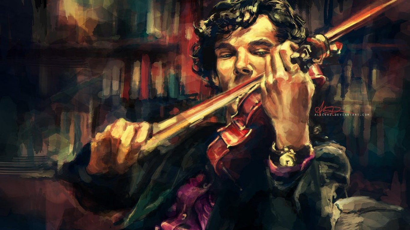 Again 1 of my favourite characters, Sherlock Holmes!