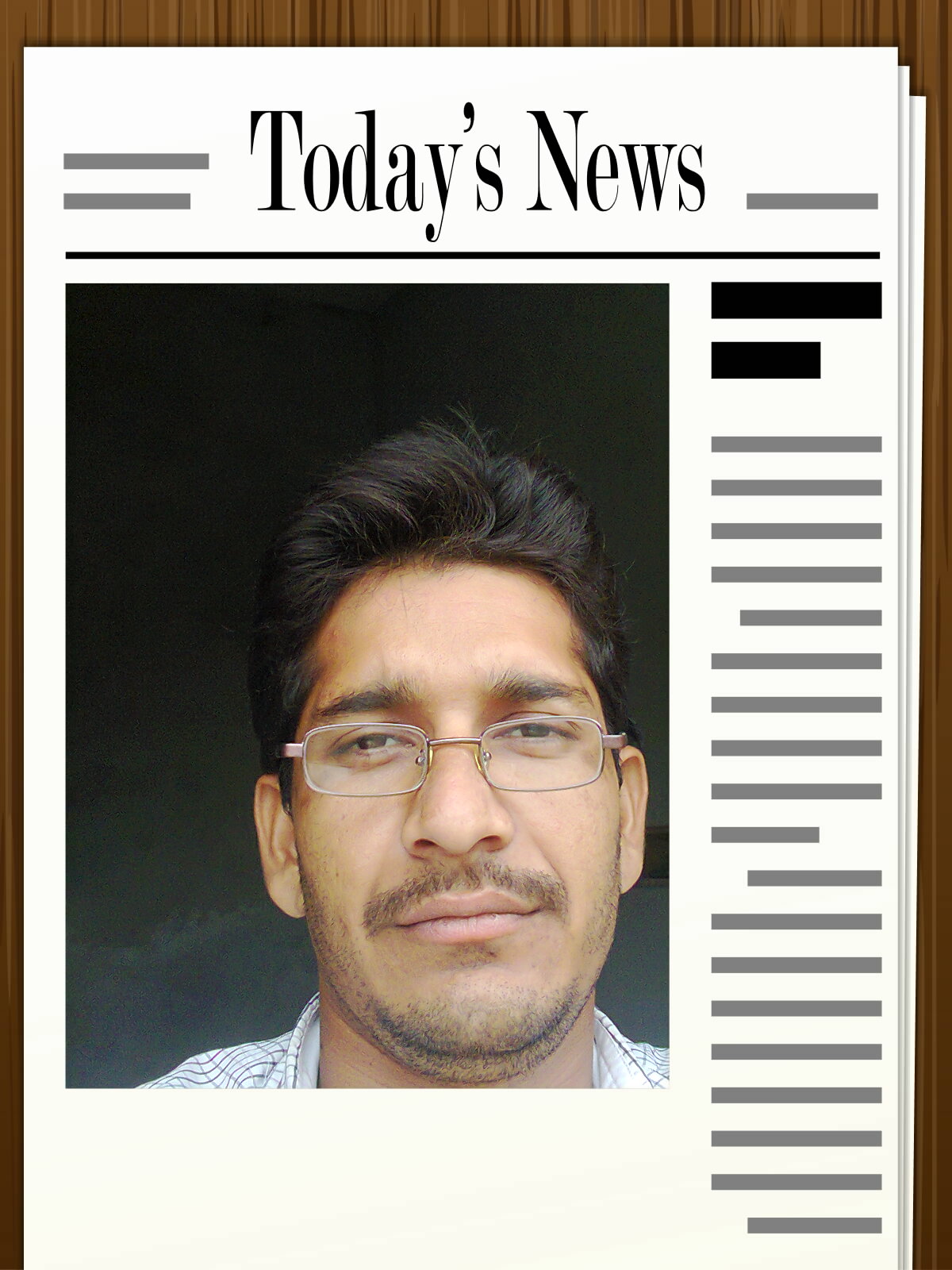 This is my real photo