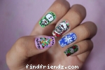 Christmas nail desig