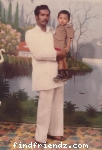 with my father