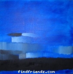Sky-Oil on canvas bo