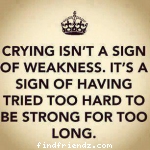 So, donot Cry