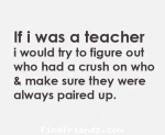 teacher, crush